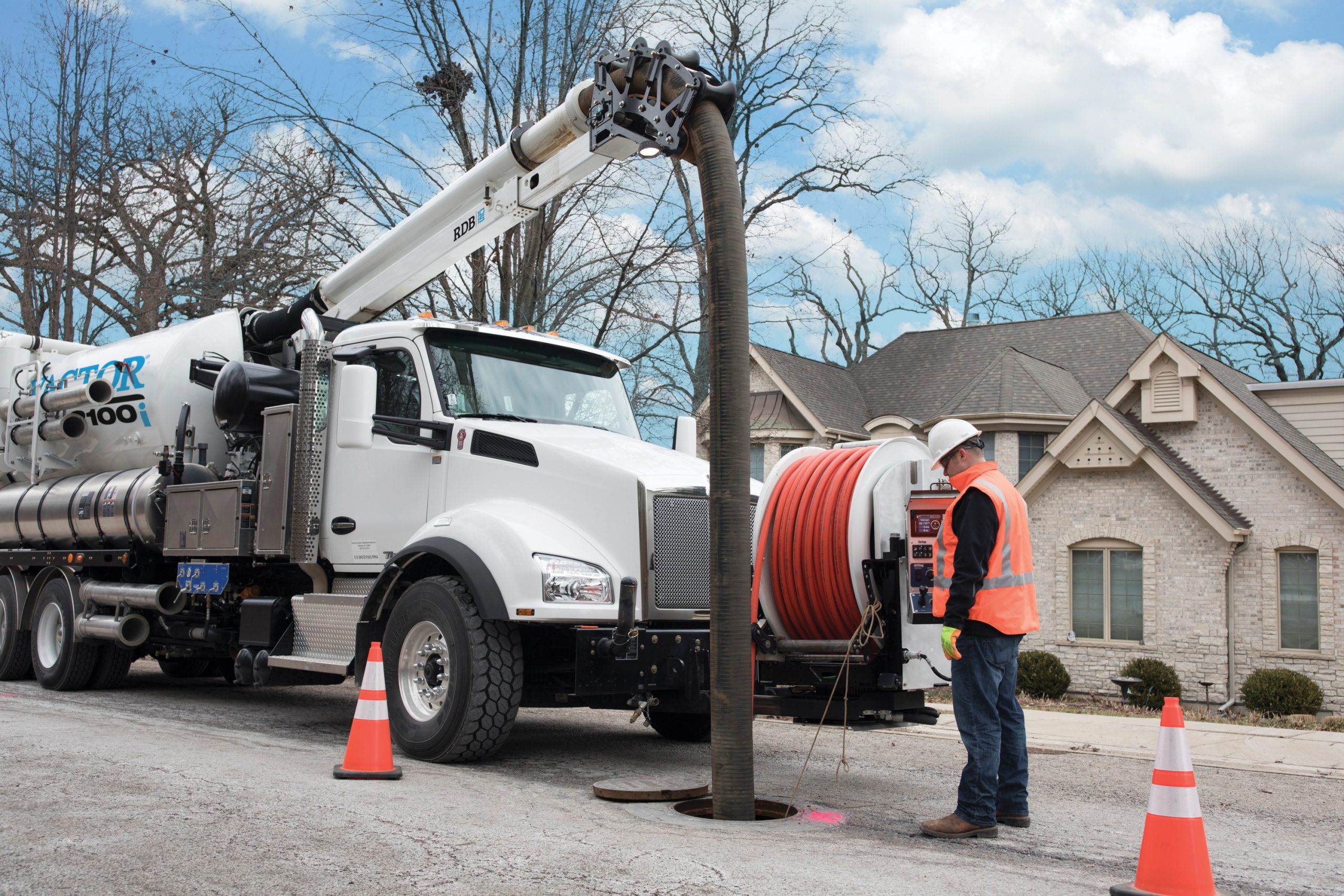 Sewer Cleaner, Truck/Trailer Mounted Jetter and Specialty Nozzle for Rent